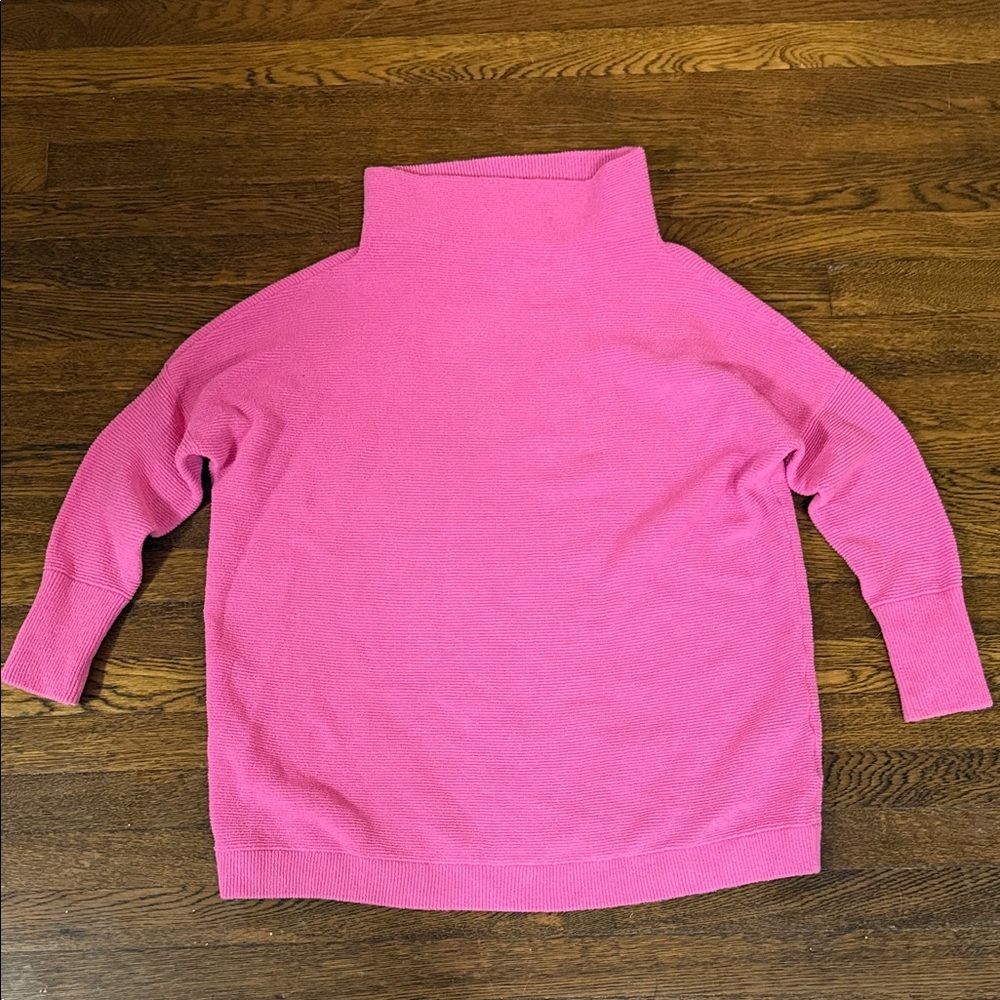 Free People Pink Cowl Neck Sweater - Picture 10 of 16